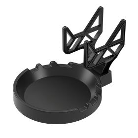 Universal Hanging Rack Of Non-perforated Game Handle (Option: Black bracket upholstered)