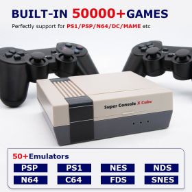 Retro Console Super Console Classic Red And White Machine (Option: Power plug-220V US)