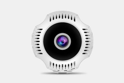 X7 private model sports camera with strap (Color: White)
