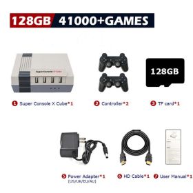 Retro Console Super Console Classic Red And White Machine (Option: Style4-220V US)
