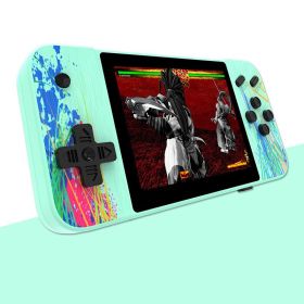 The New G3 Handheld Game Console Horizontal Screen Retro Nostalgic Arcade (Option: Single green-USB)