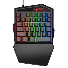 Single-Hand Keyboard Left Gloves (Option: V100  2paragraph)