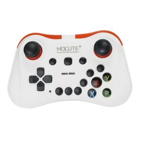 Magic Cart Mobile Phone Wireless Bluetooth Gamepad (Color: White)