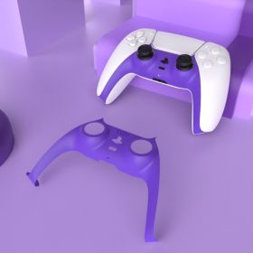 Decorative Strip For PS5 Controller Joystick Handle PC Decoration Strip For P5 Gamepad Controle Decorative Shell Cover (Color: Purple)