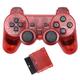 Factory Direct Sale PS2 Neutral Snowflake Key Universal Key Wireless Controller Naked 2.4G Game Controller (Color: Red)