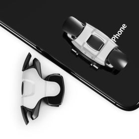 Compatible with Apple , Eating Chicken Artifact Mobile Gamepad is Suitable For Quick Shooting Buttons (Option: E)
