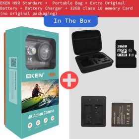 H9R Sports Camera Outdoor Waterproof High-Definition Anti-shake (Option: Package Fives-USB)