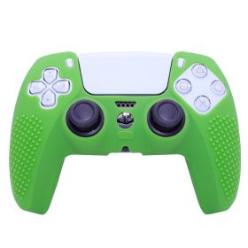 ps5 Gamepad Silicone Cover Non-slip Silicone Protective Cover (Color: Green)
