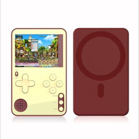Thin Handheld Video Game Console Portable Game Player Built-in 500 Games Retro Gaming Console (Color: Red)