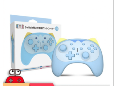 Good ValueSwitchLite Universal Pro Bluetooth Wireless Game Nfc Cartoon Handle NS Handle (Option: Good value cat blue)