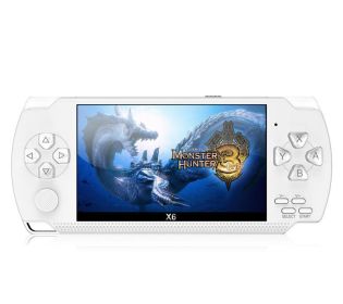 4.3 Inch Handheld Game Console Arcade (Option: White-USB)