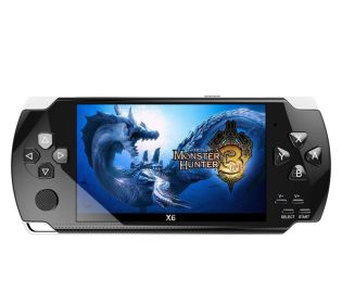 4.3 Inch Handheld Game Console Arcade (Option: Black-USB)