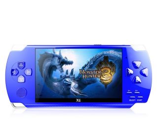 4.3 Inch Handheld Game Console Arcade (Option: Blue-USB)