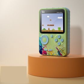 Retro Portable Mini Handheld Video Game Console Built-in 500 games 3.0 Inch LCD Kids Color Game Player (Option: Green-USB)