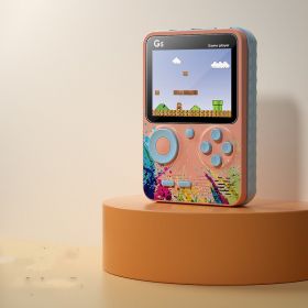 Retro Portable Mini Handheld Video Game Console Built-in 500 games 3.0 Inch LCD Kids Color Game Player (Option: Pink-USB)