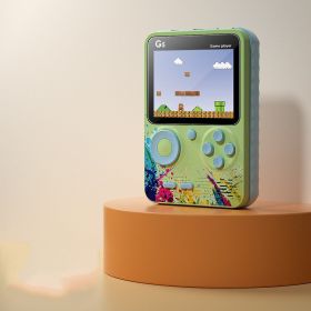 Macaron Handheld Game Console Contra Mini Arcade (Option: Green-1pc)