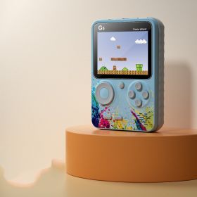 Macaron Handheld Game Console Contra Mini Arcade (Option: Dark Blue-1pc)