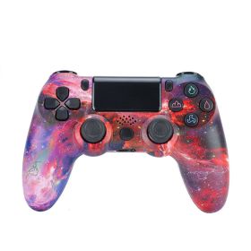 Ps4 Private Model Gamepad Holding The Outer Gate (Option: Red Starry sky-Wireless)