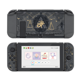 Mysterious Egypt Swi Tch Protective Shell Black Hard Cover Back Grip Controller Split Housing Case (Option: A Protective shell)