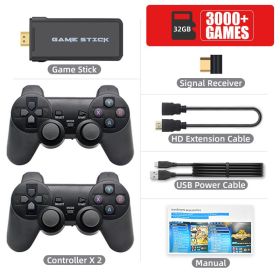 Explosive 2.4G Doubles Y2HDMAX Game Console (Option: 32G 3000yx)