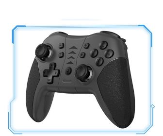 Computer Android Six-axis Dual Vibration Gyroscope Wireless Bluetooth Game Handle (Option: Grey-USB)