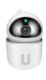1080P Cloud IP Camera (Option: White-1080P 128G-EU Plug)