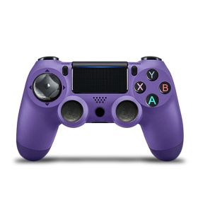 Wireless handle Dual vibration Bluetooth handle (Option: Power Purple)