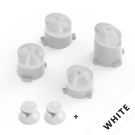 Game Gamepad ABXY Button Bullet Button Replacement (Color: White)