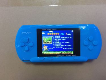 Children's console game console (Option: Light blue)