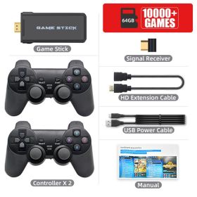 Explosive 2.4G Doubles Y2HDMAX Game Console (Option: 64G 10000yx)