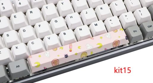 6.25U space PBT five-sided sublimation mechanical keycap (Option: KIT 15 style)