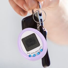 Macaron Interactive Miniature Growing Virtual Pet Game Machine (Option: Random)