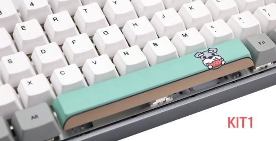 6.25U space PBT five-sided sublimation mechanical keycap (Option: KIT 1 style)