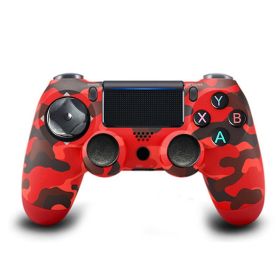 Wireless handle Dual vibration Bluetooth handle (Option: Camouflage red)