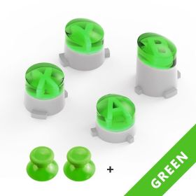 Game Gamepad ABXY Button Bullet Button Replacement (Color: Green)