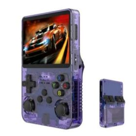 Arcade Situ TONY  Source Dual-system RG350 Handheld Game Console Small Mini PS1 GB Handheld (Option: Lila-USB)