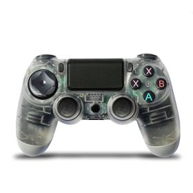 Wireless handle Dual vibration Bluetooth handle (Option: Transparent color)