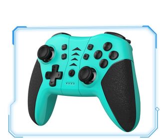 Computer Android Six-axis Dual Vibration Gyroscope Wireless Bluetooth Game Handle (Option: Green-USB)