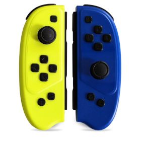 Bluetooth Small Handle Grip With Nfc NS Host (Option: Yellow blue-USB)