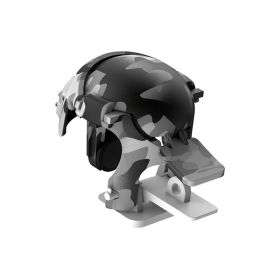 Eating Chicken Artifact Mobile Game Handle Auxiliary Tool (Option: Camouflage grey)