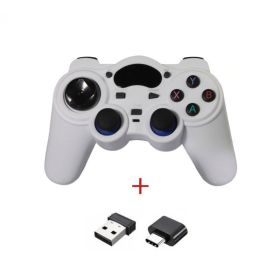 Fashionable Fun And Convenient Wireless Gamepad Smart TV Gamepad (Option: Grey-TYPEC OTG)