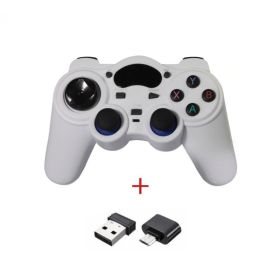 Fashionable Fun And Convenient Wireless Gamepad Smart TV Gamepad (Option: Grey-MICRO OTG)