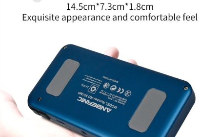 Aluminum Alloy HD 3.5 Inch Joystick Game Console (Option: Blue-Standard 128G-USB)