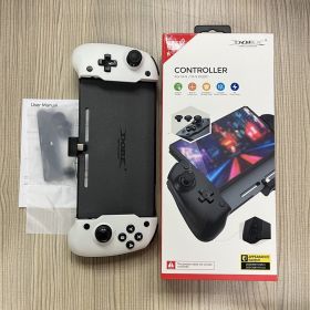 Portable Two-color In-line Console Gamepad Plug And Play (Option: White-USB)
