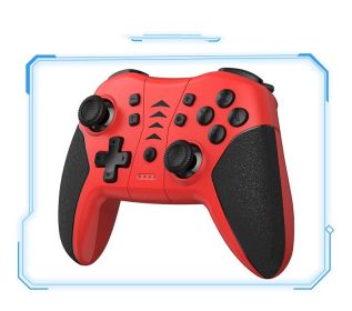 Computer Android Six-axis Dual Vibration Gyroscope Wireless Bluetooth Game Handle (Option: Red-USB)
