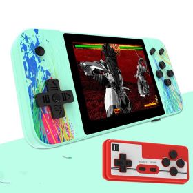 The New G3 Handheld Game Console Horizontal Screen Retro Nostalgic Arcade (Option: Double green-USB)