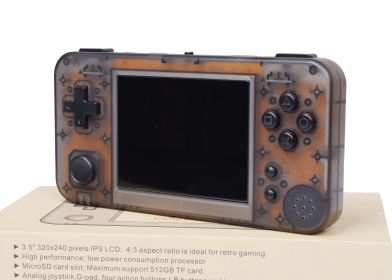 RG  Source Optimized Version Of GBA Game Console Gba Arcade (Option: Black-160g-USB)