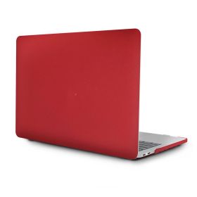 Computer Jacket Frosted Crystal Transparent Black (Option: Frosted burgundy-2020air13)