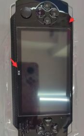 X6 Handheld Game Consoles (Color: Black)