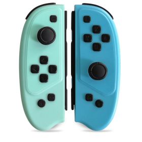 Bluetooth Small Handle Grip With Nfc NS Host (Option: Blue green-USB)